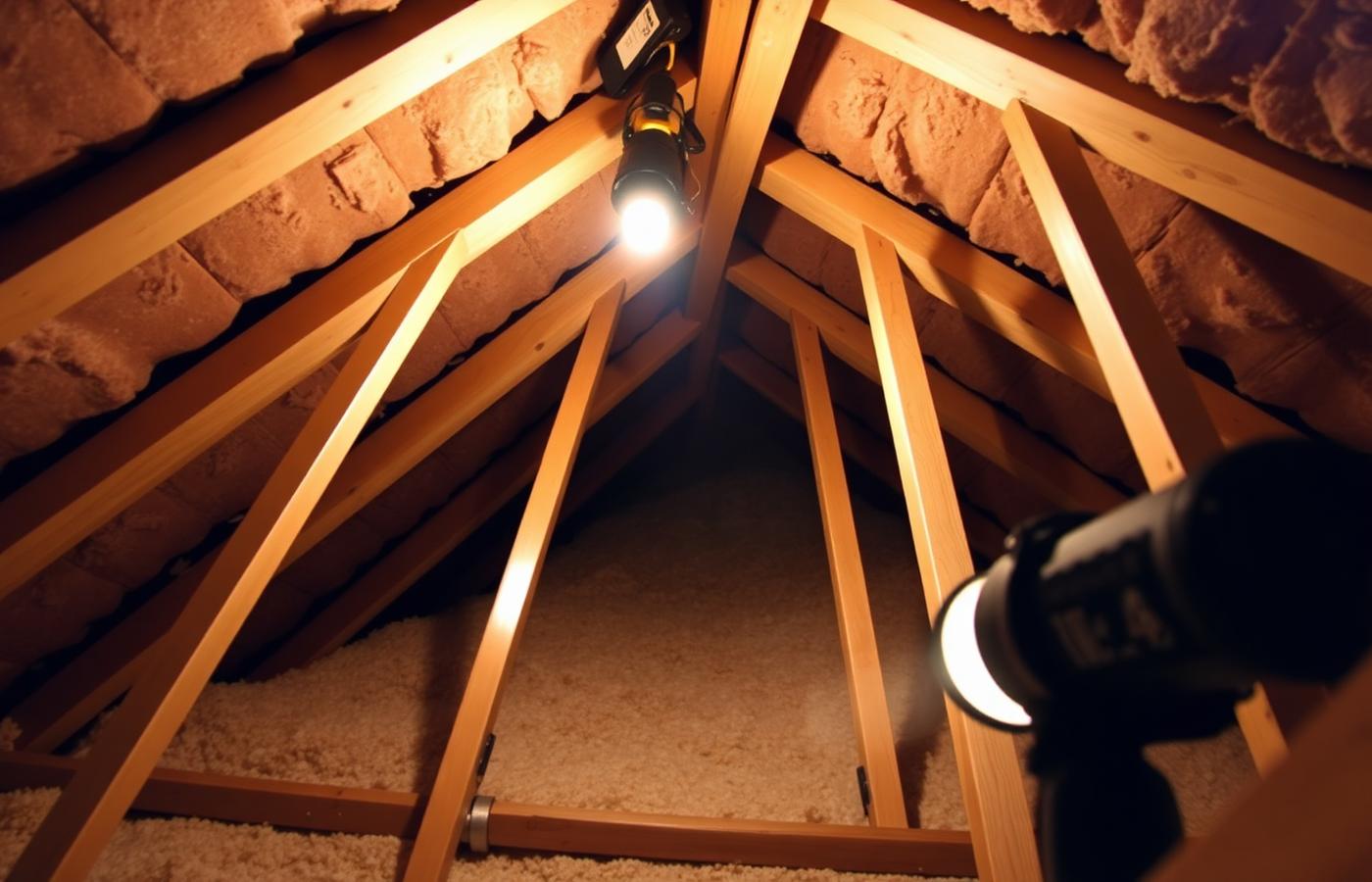 Attic and crawlspace inspection